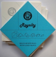 Royalty seals groot - 100 vel