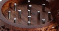 Houten grinder - 2 part