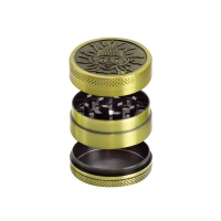 Peace grinder - 3 delig - gold
