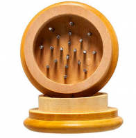 Houten grinder - 2 delig - 5cm.