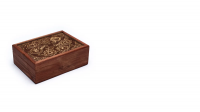 Gegraveerde houten doos - 7 Chakra's