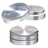 Magno Mix grinder - 2 delig- Ø:50mm- Silver