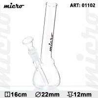 Micro Bong Hangover - 16cm.