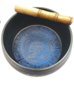 Klankschaal Boeddha Blue