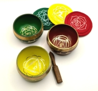 Klankschaal trio Chakra 1-3-4