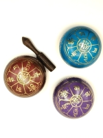 Klankschalen set - Chakra 1-5-7