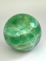 Groene Fluoriet bol 6cm.