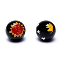 Meridiaan ballen Zon en Maan 3.5cm