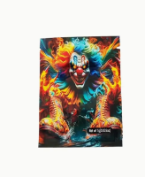 Mylar zakjes Clown 6 x 6.5