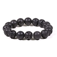 Lavasteen Armband 12mm