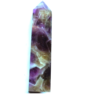 Amethist Chevron toren 8cm.