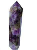 Amethist Chevron toren 8cm.