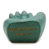 Wierookhouder Hand van Boeddha Groen