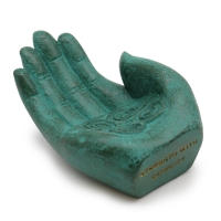 Wierookhouder Hand van Boeddha Groen