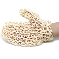 Scrubhandschoen grof Sisal