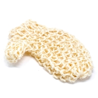 Scrubhandschoen grof Sisal