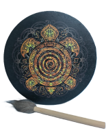 Sjamaan trommel Turtle 25cm.