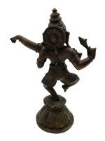 Dansende Ganesha Brons - 20 cm.