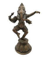 Dansende Ganesha Brons - 20 cm.