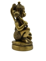 Hanuman beeld 14 cm. Messing
