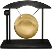 Tafelgong zwart goud