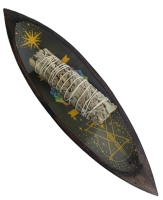Chakra Smudge schaal met Salie