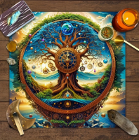 Tarotdoek - Tree of Life