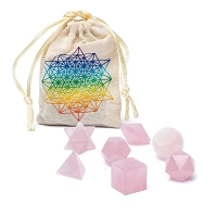 Heilige geometrie rozenkwarts