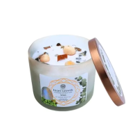 Edelsteenkaars - Inner Growth - Mint