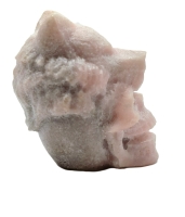 Schedel met Wolf Rozenkwarts