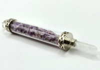 Healing Wand Agaat met Seleniet Punt