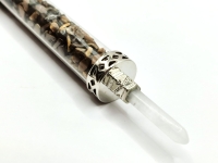Healing Wand Tijgeroog met Seleniet Punt
