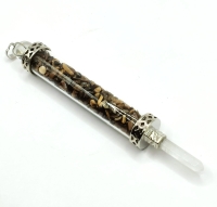 Healing Wand Tijgeroog met Seleniet Punt