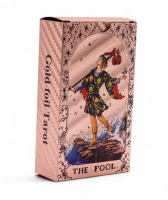 Tarot kaarten met ros&eacute;goudfolie