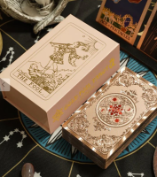 Ros&eacute; goud Folie Tarot Kaartenset &ndash; Zon en Maan