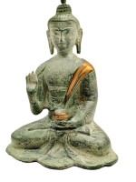 Amoghasiddhi Messing Boeddha Beeld 15cm