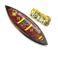 Smudgeschaal Pentagram