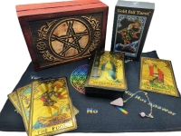 Tarot Set in Pentagram houten doos