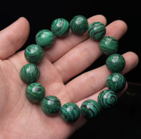 Malachiet armband 16mm