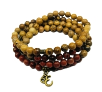 Mala 108 kralen gebedsketting Jaspis