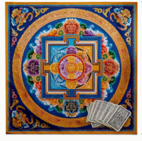Tarotkleed Tibetaans 75cm.