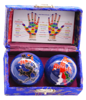 Meridiaankogels Draak en Phoenix 4 cm