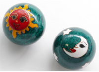 Meridiaankogels Zon en Maan 3.5cm