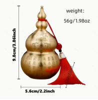 Feng Shui Kalebas Messing
