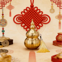 Feng Shui Kalebas Messing