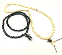 Houten Mala set van 2 - Zwart Wit