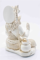 Shiva Beeld ivoorwit 25cm